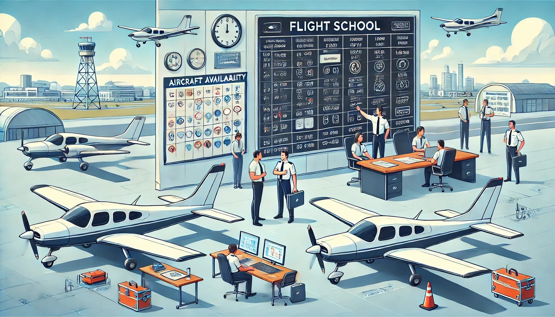 The Genuine Toll of Scheduling Disruptions in Aviation Academies